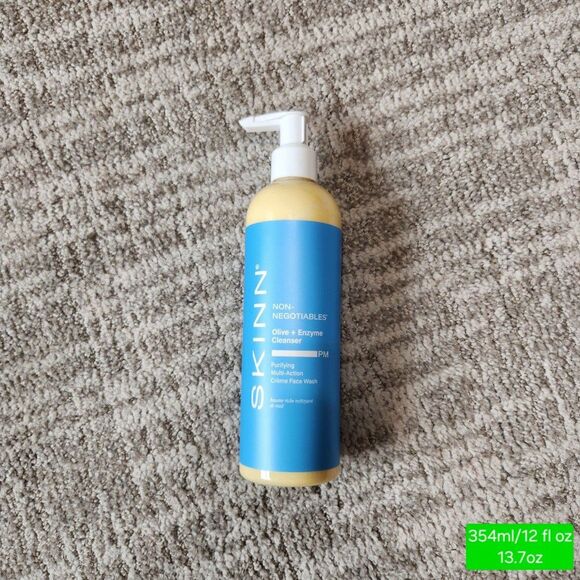 SKINN Other - SKINN Non-negotiables Olive + Enzyme PM Cleanser Face Wash, size 12oz